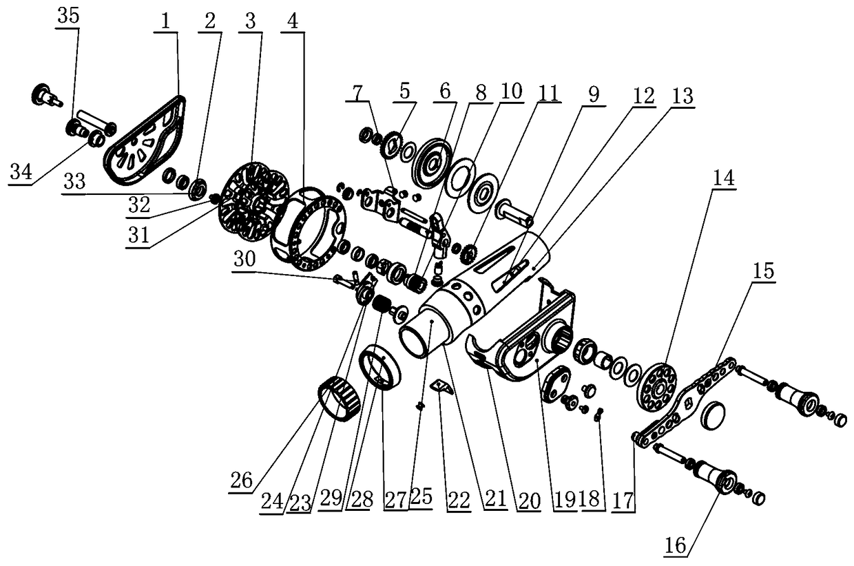 Multi-functional fishing rod with integrated rod and wheel