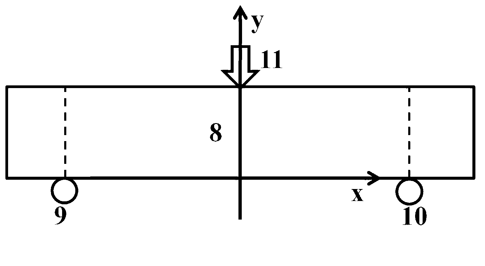 Non-contact experimental method for measuring heat constant of high-temperature material