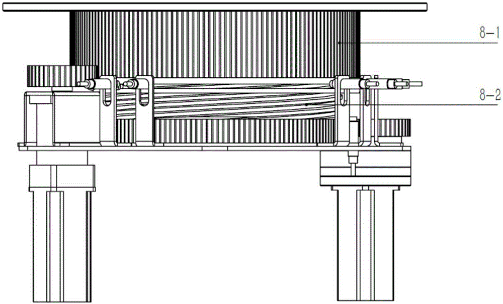 Spiral lifting mechanism and automatic guided vehicle (AGV)