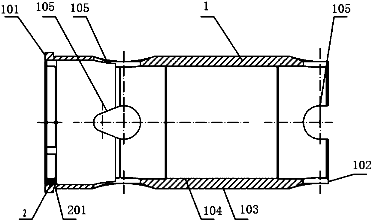 Machining technology of thin-walled and deep-hole air cylinder sleeve