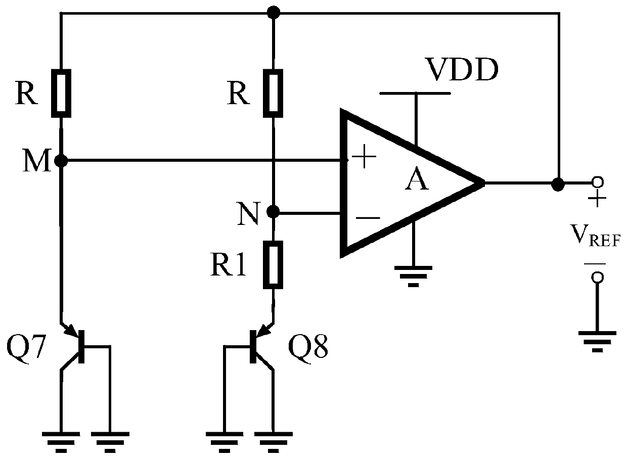 A Bandgap Reference Circuit Without Operation Amplifier