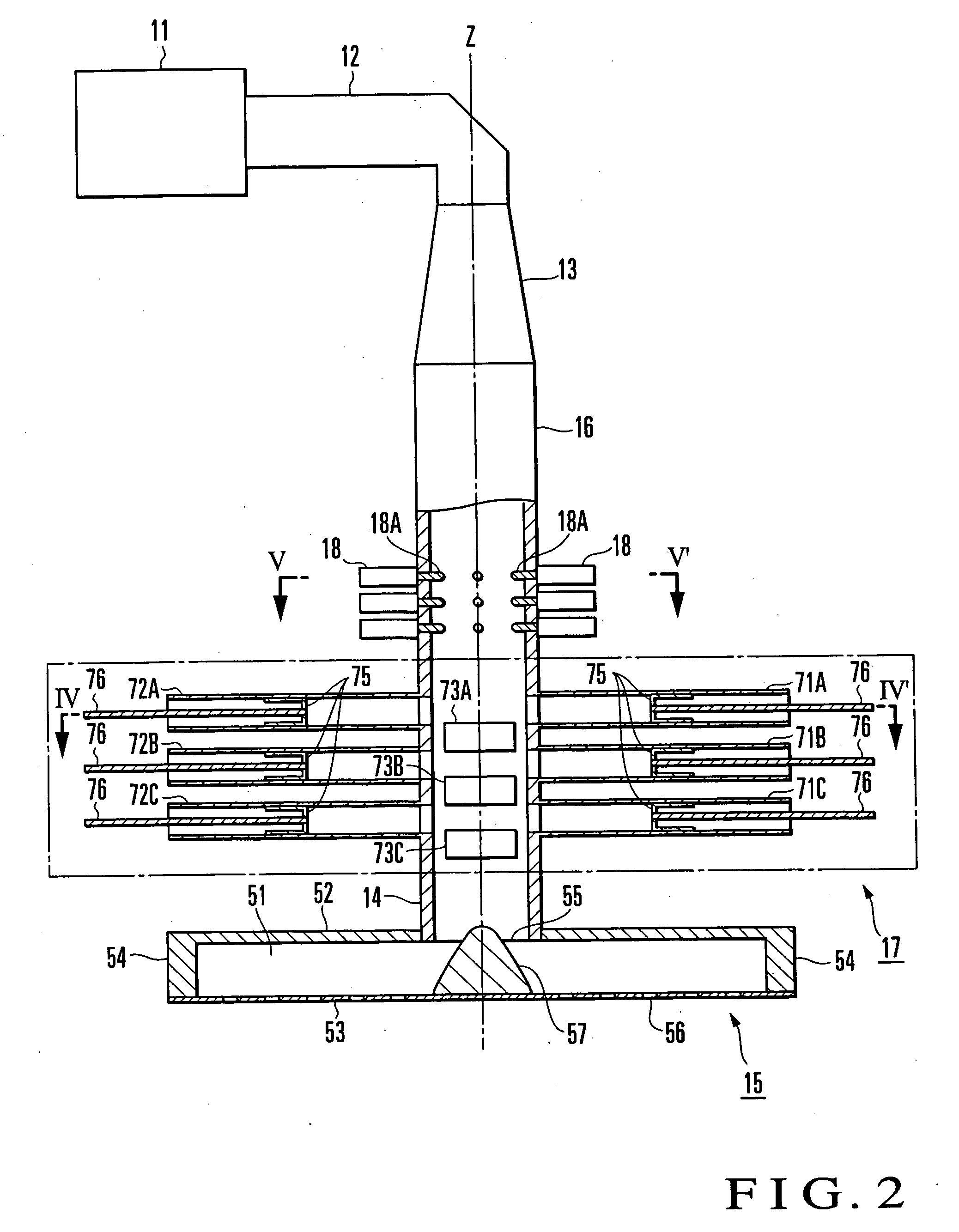 Matching device and plasma processing apparatus