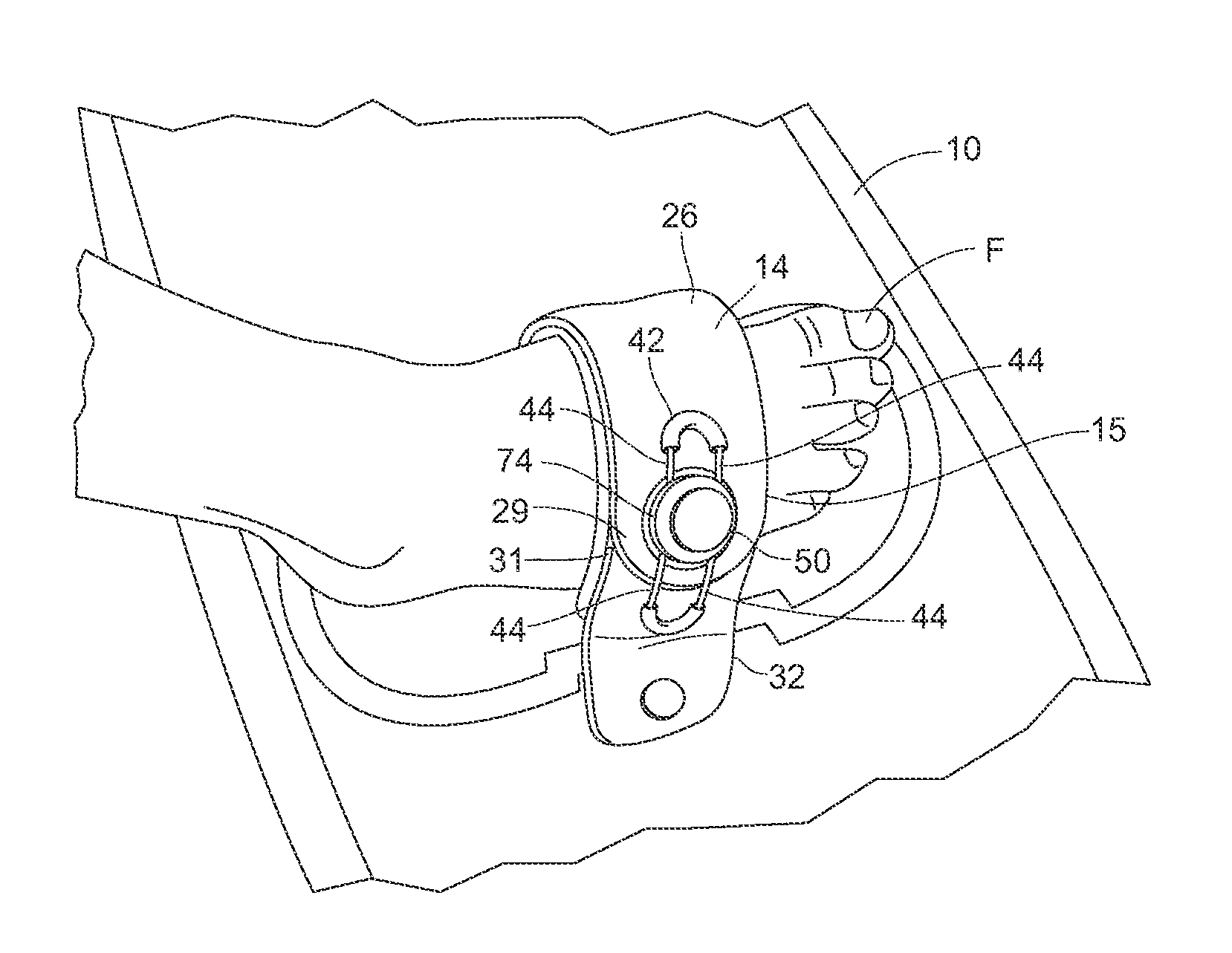 Adjustable foot strap and sports board