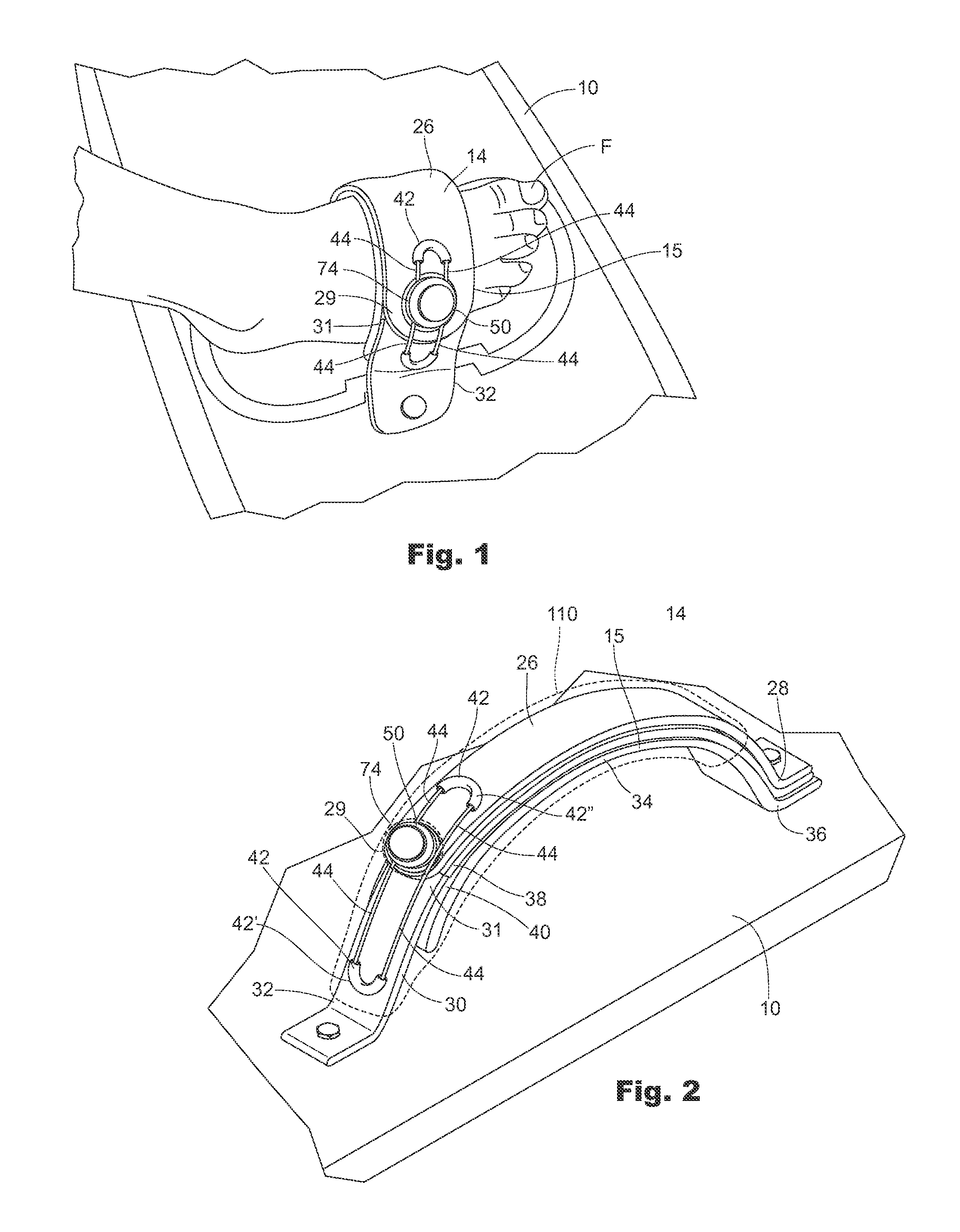 Adjustable foot strap and sports board