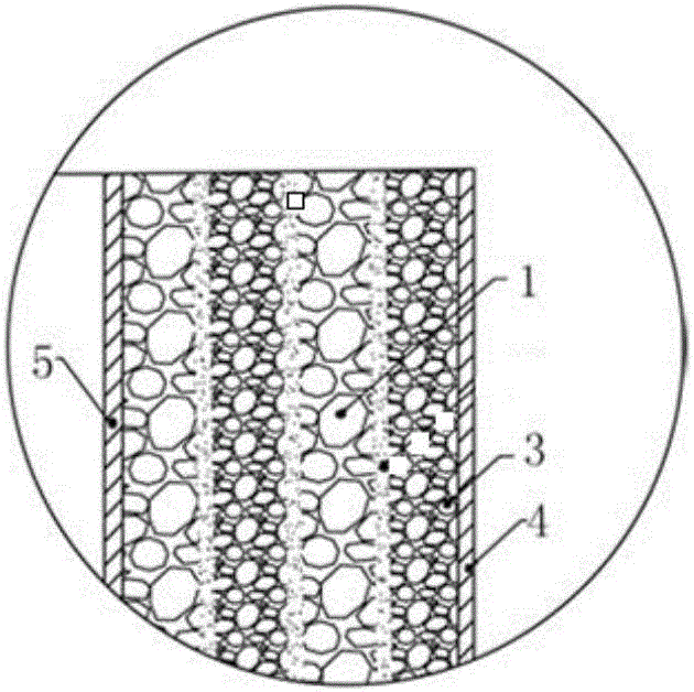 Buffer energy-absorbing structure