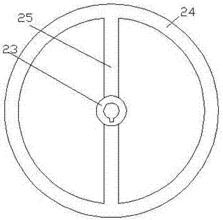 Stuffing stirring device