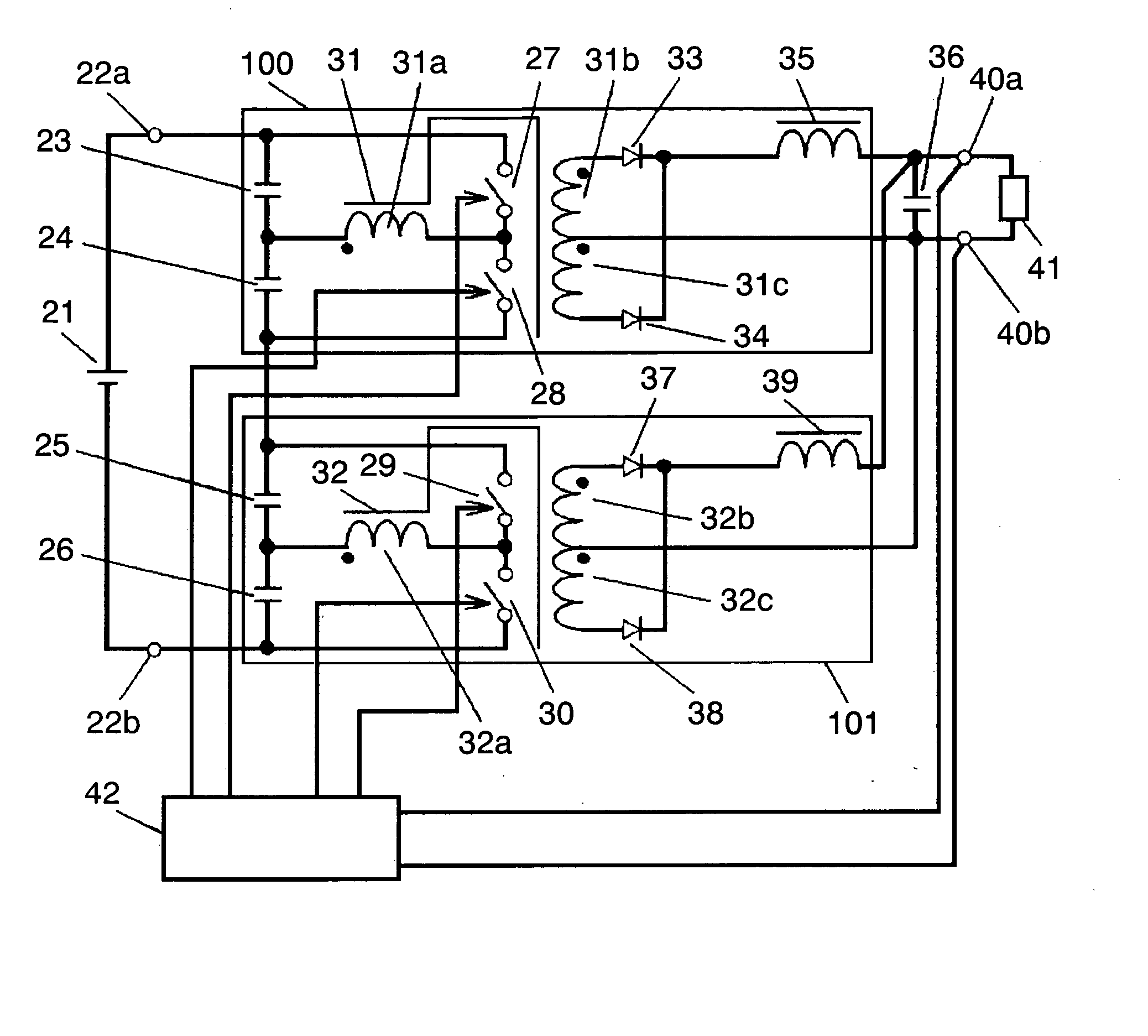 Switching power supply apparatus and electronic device using the same