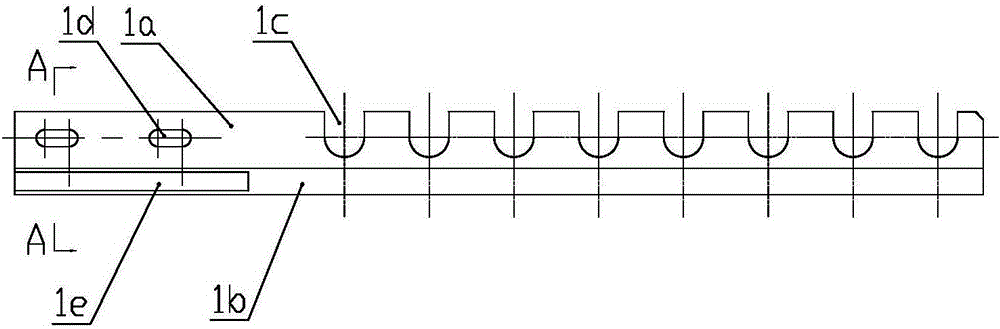 Inner yarn guide rod assembly of single-pipe yarn feeder