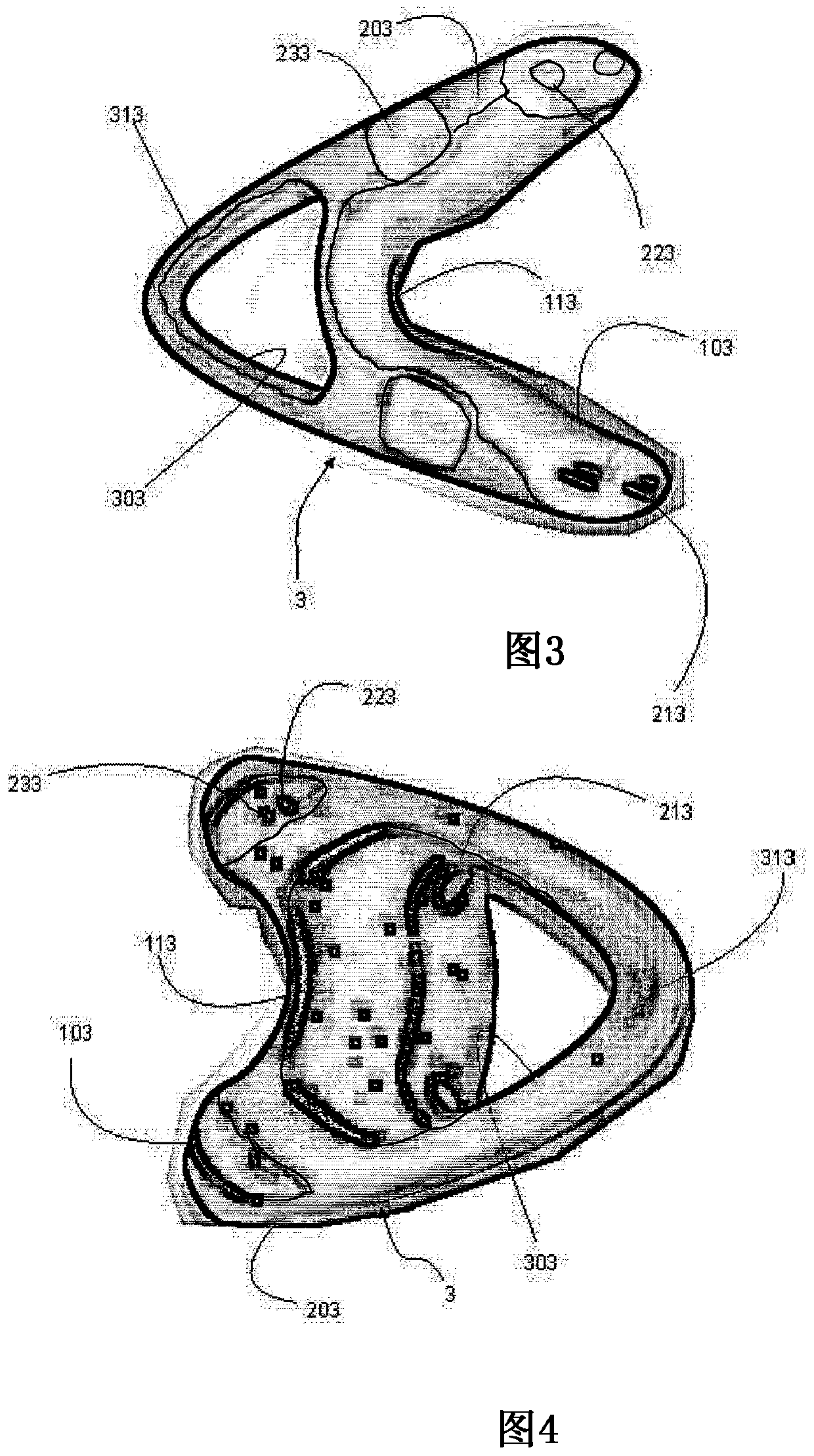 Heel element for swim fins