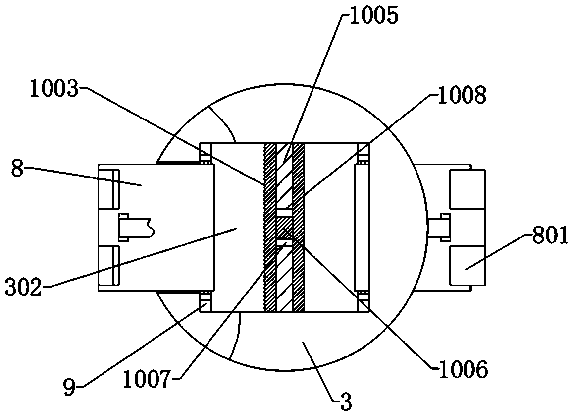 Soil layer survey device and survey method