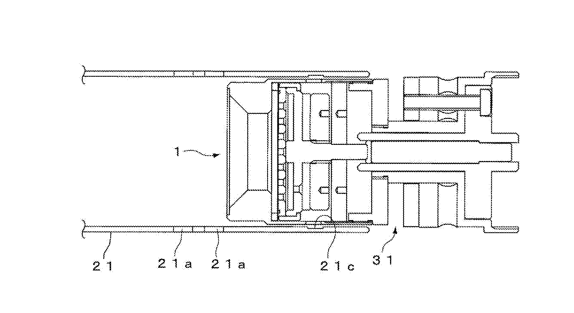 Narrow-angle directional microphone