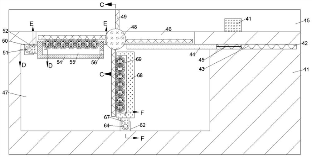 Screw type air compressor with cooling and dust removing functions