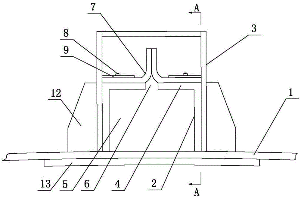 Steel cylinder with wide tongue and groove fitting