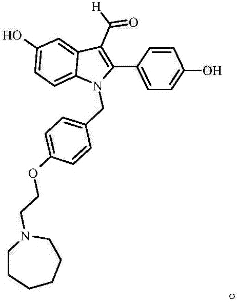 Preparing method of bazedoxifene derivative