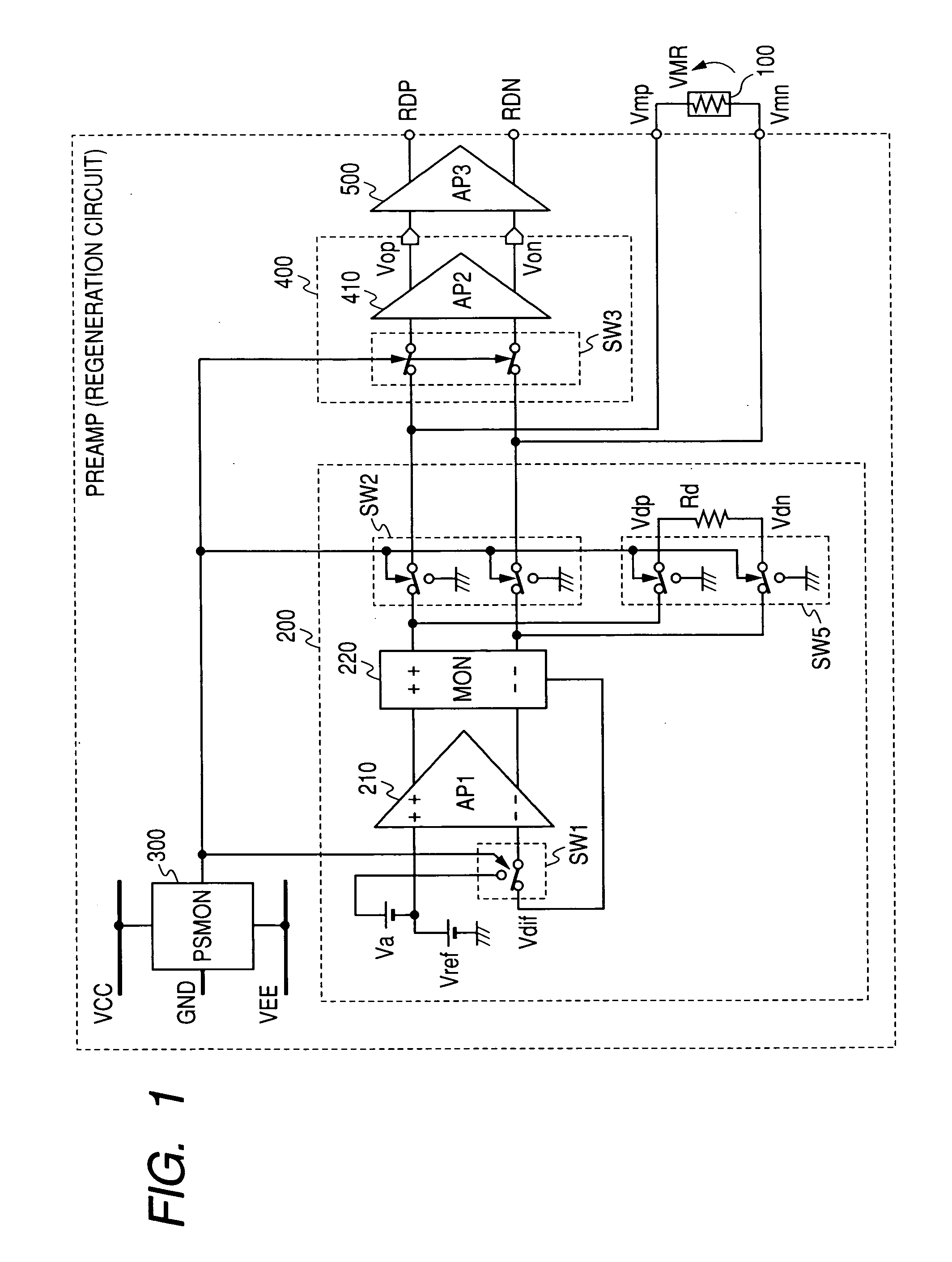 Reproducing circuit and a magnetic disk apparatus using same