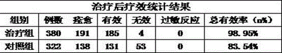 Ointment for treating blister type beriberi and preparing method thereof