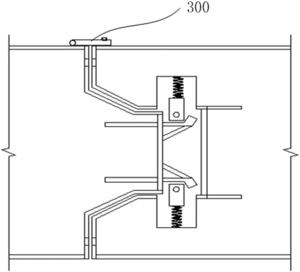 Steel cover box cofferdam and bridge building device thereof