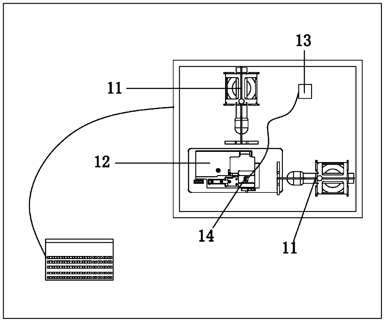 Stepping screw motor defect diagnosis device based on audio analysis and defect recognition method