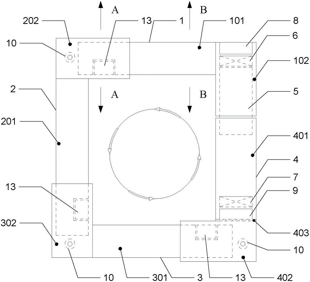 Anti-theft locking device of power transformer