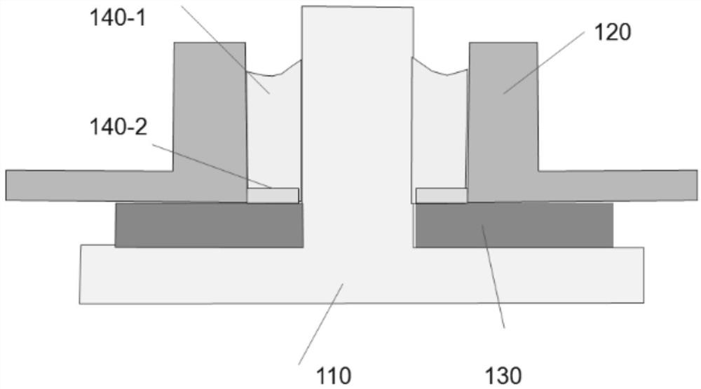 Sealing gasket and composite glass sealing method of aluminum case power lithium ion battery