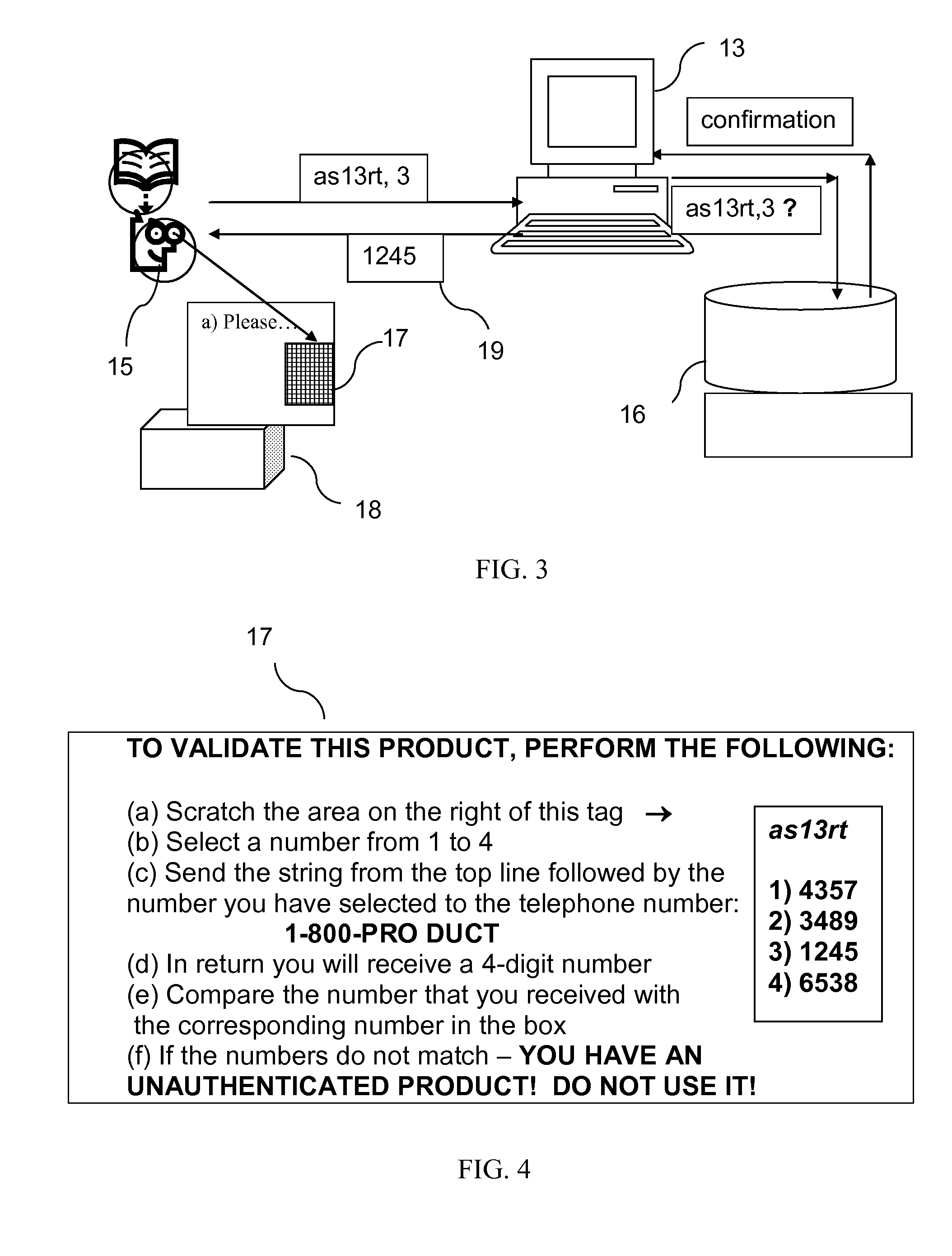 System for product authentication using covert codes