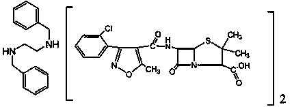 Preparation method of chlorazol benzathine benzylpenicillin