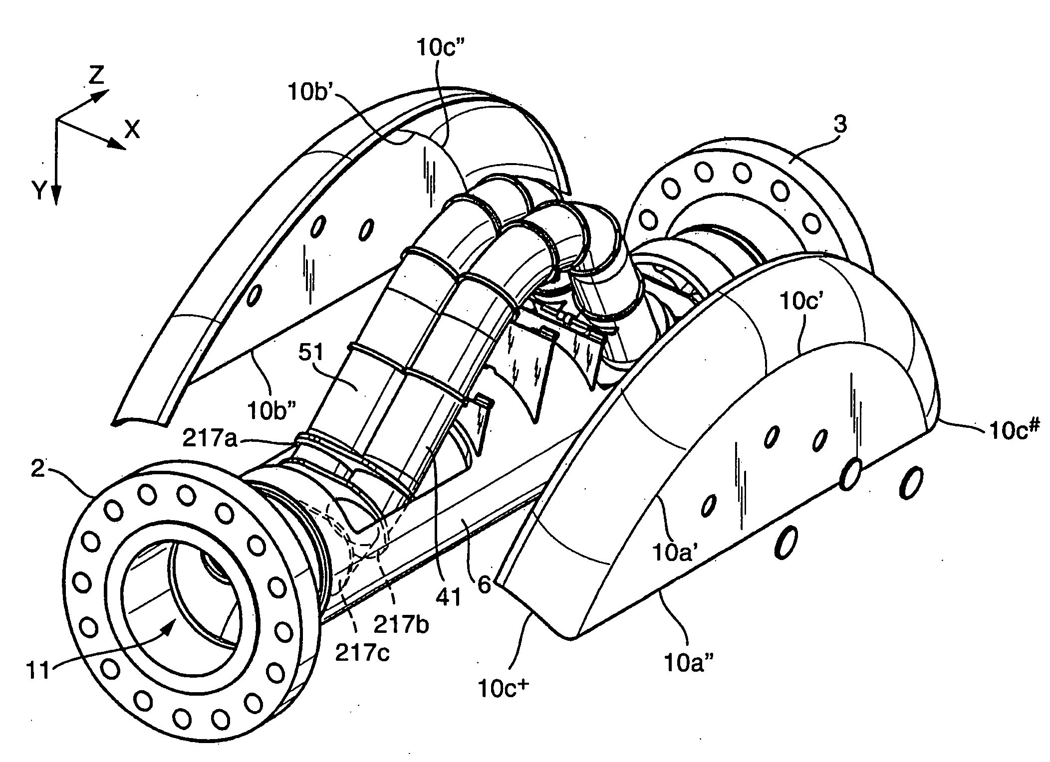 Vibratory measurement transducer