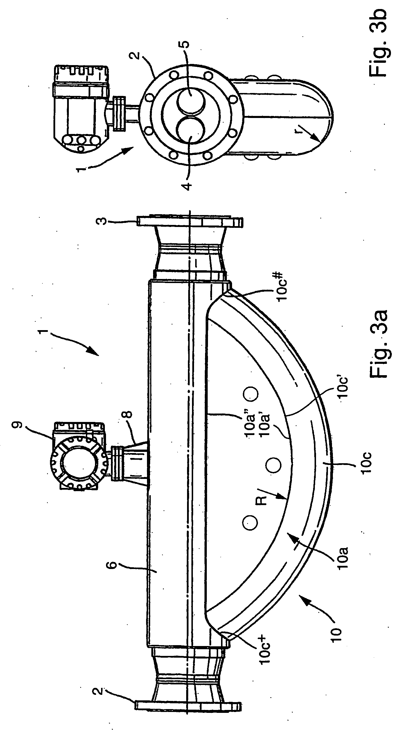 Vibratory measurement transducer