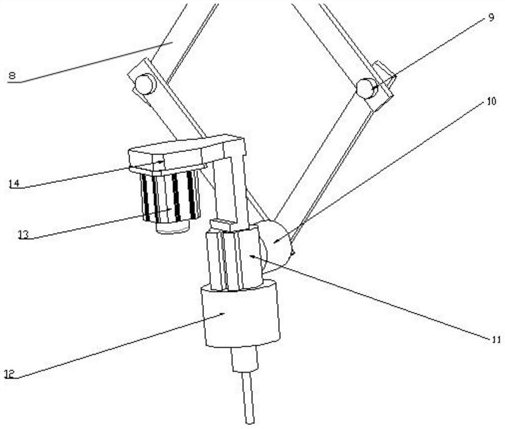 Device and method for simultaneously machining multiple holes