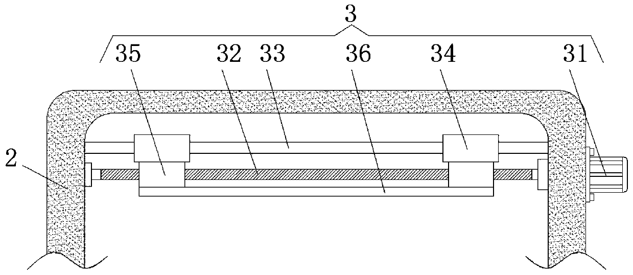 A flat treatment equipment for square waste bricks