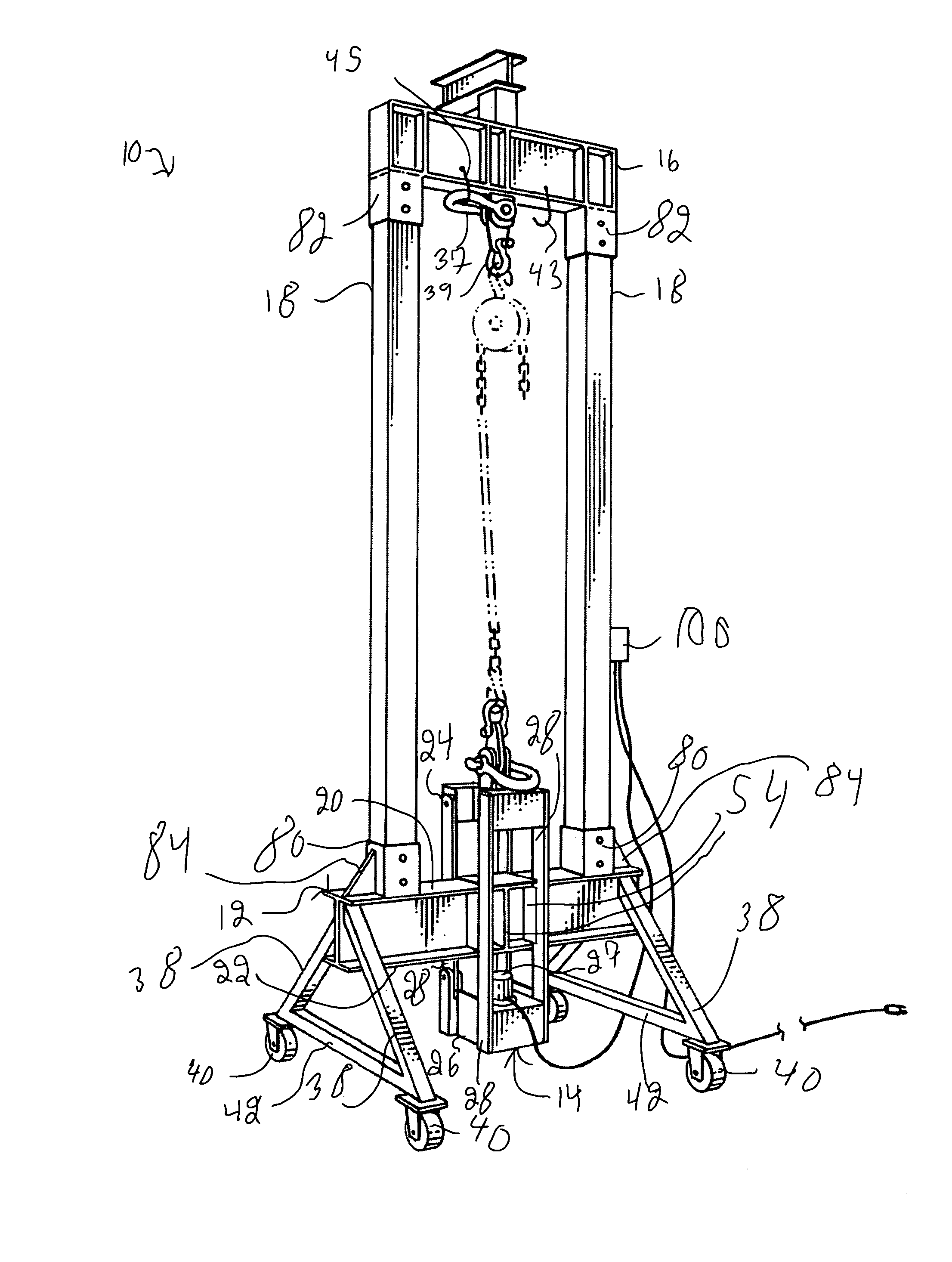 Polyvalent test stand