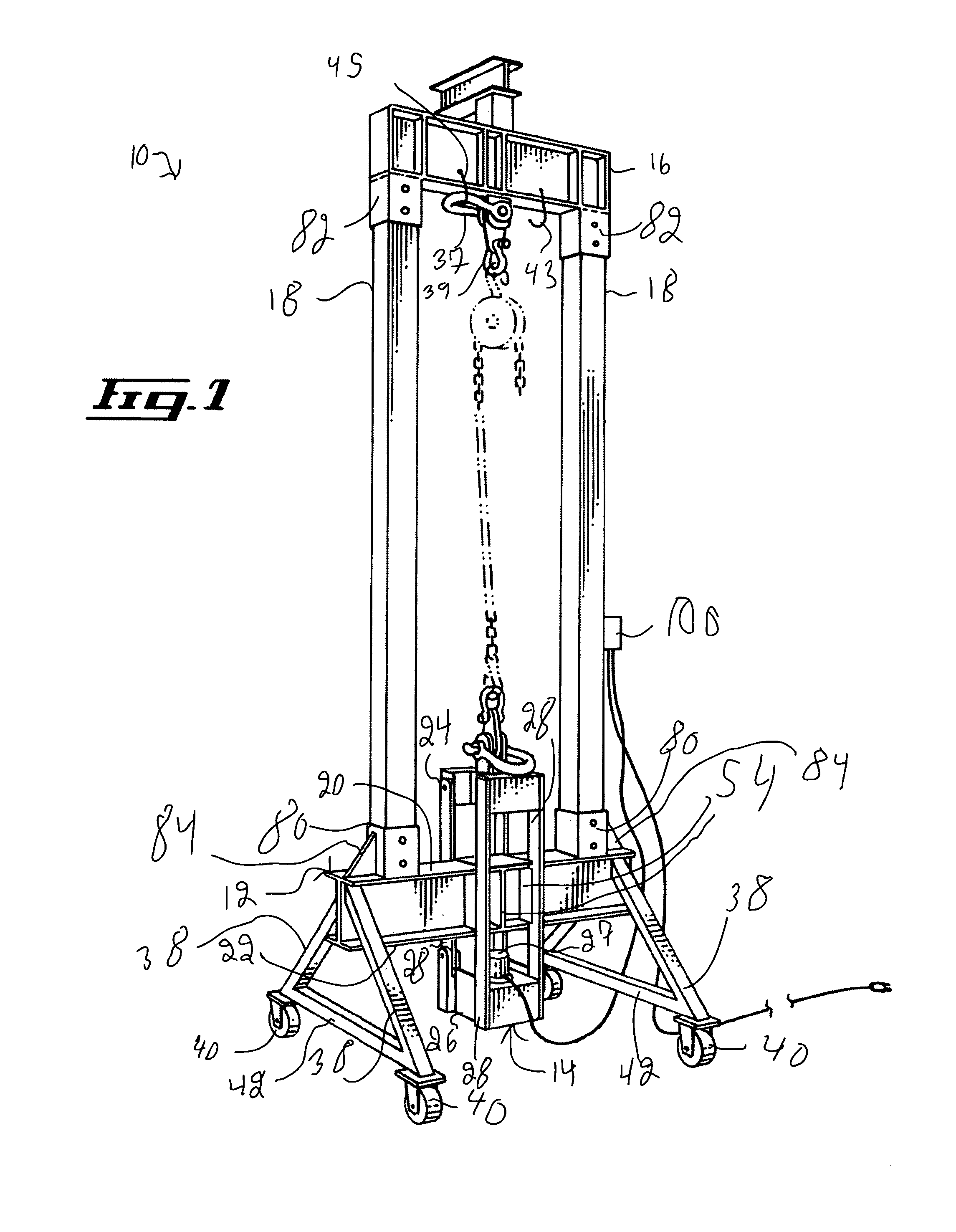 Polyvalent test stand