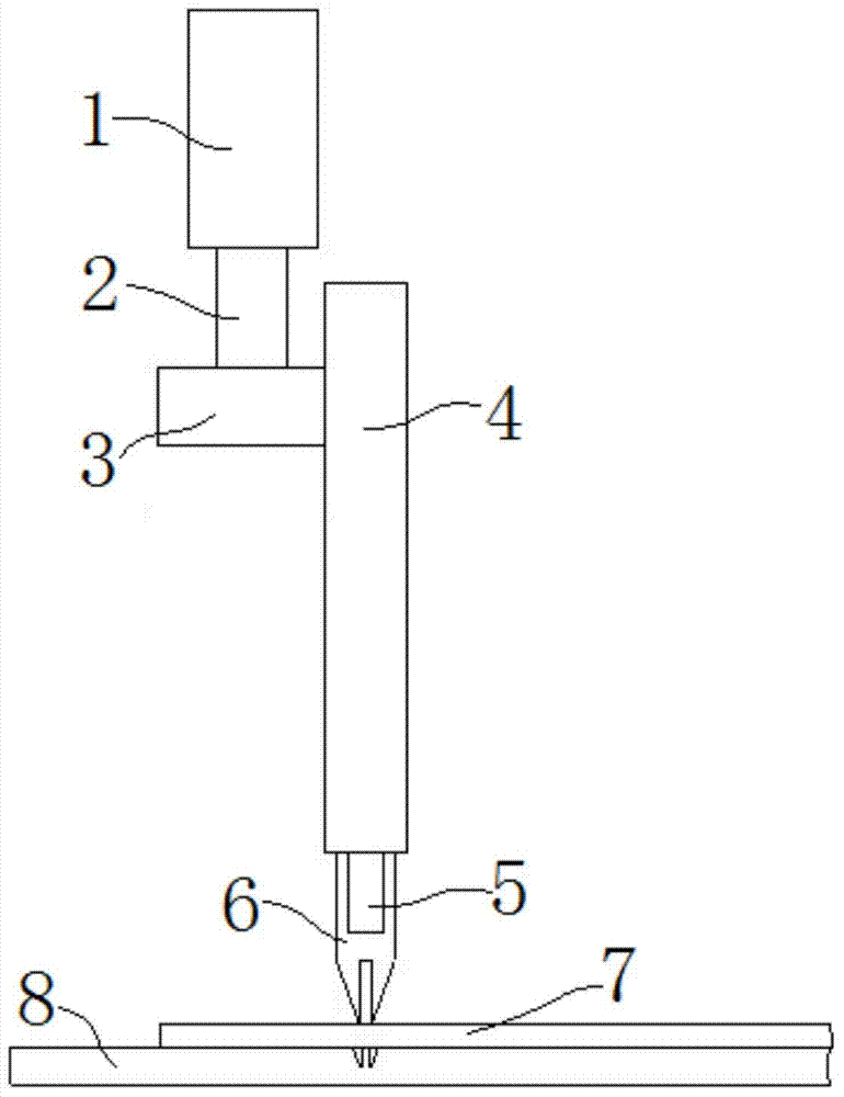 Carton mark pressing device with cartons pasted accurately