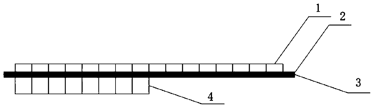 High-energy sparse CT detector, CT detection system and detection method