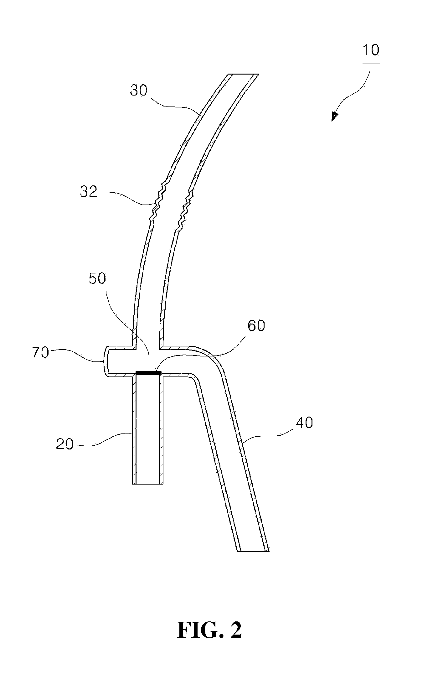 Contaminant backflow prevention straw and contaminant backflow prevention device having the same