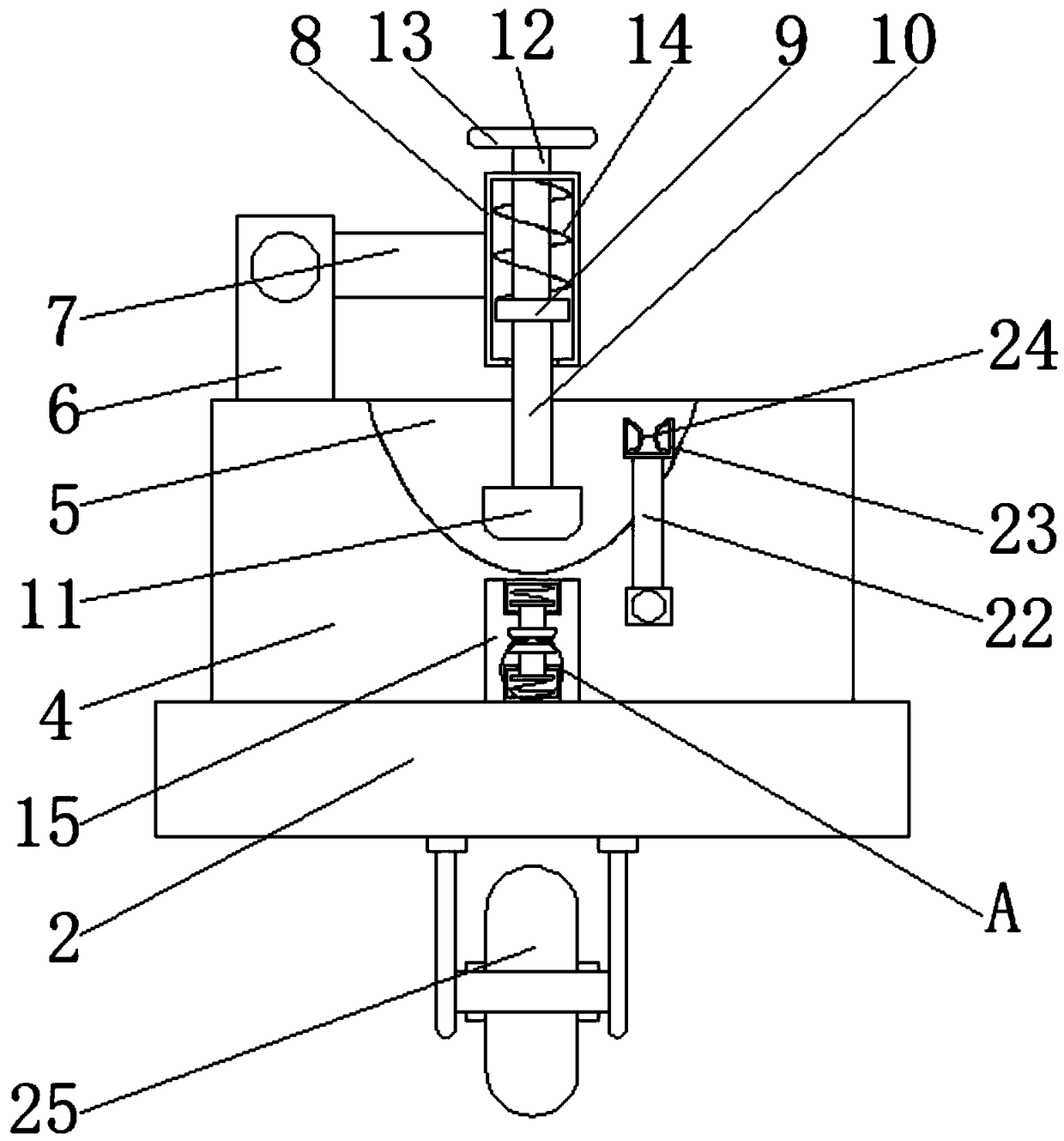 High-voltage wire harness tying tool