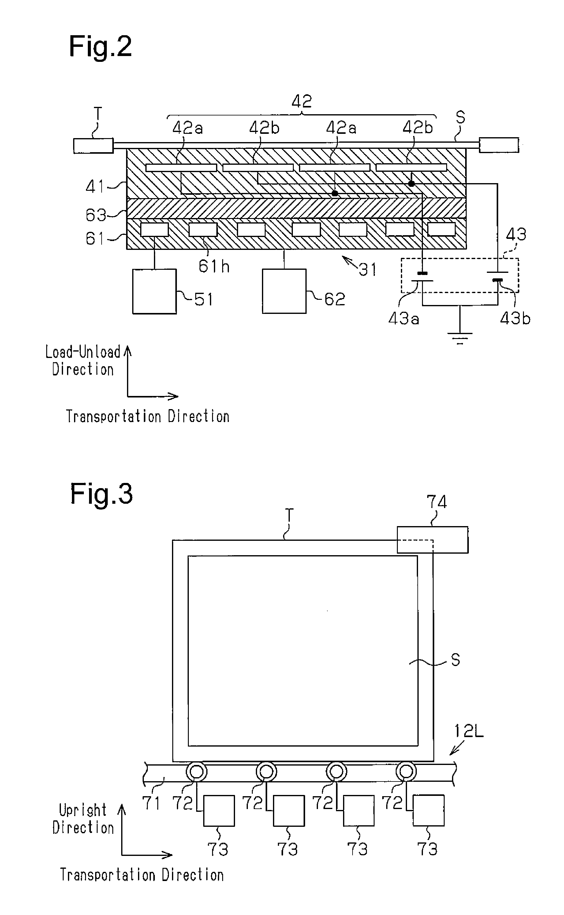 Thin substrate processing device