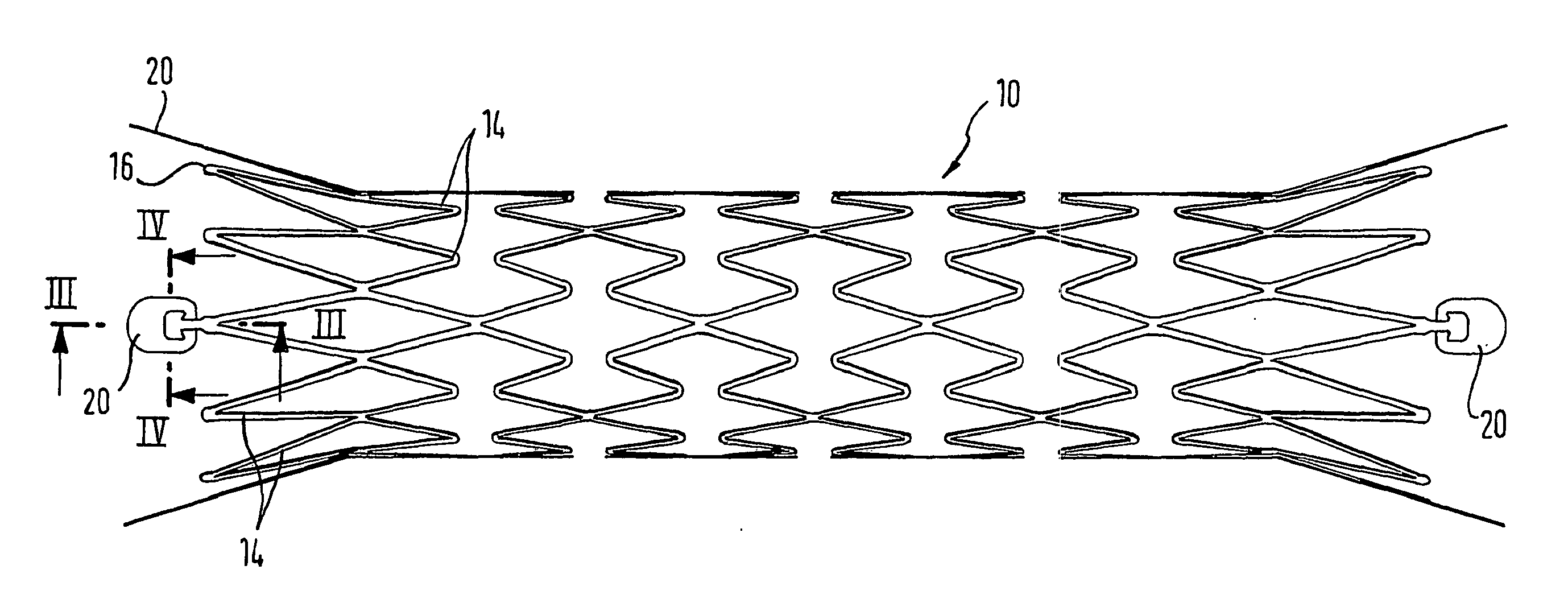 Implant with attached element and method of making such an implant