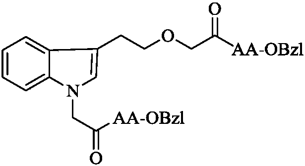 Fatty amino acid modified indole ethanol derivative, synthesis, activities and applications thereof