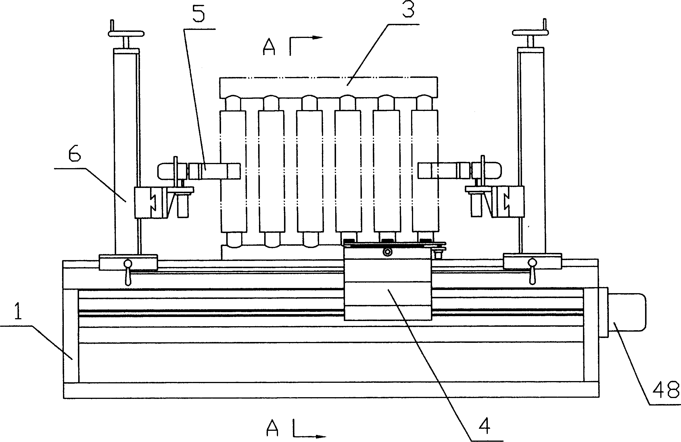 Full automatic brazing machine for radiator