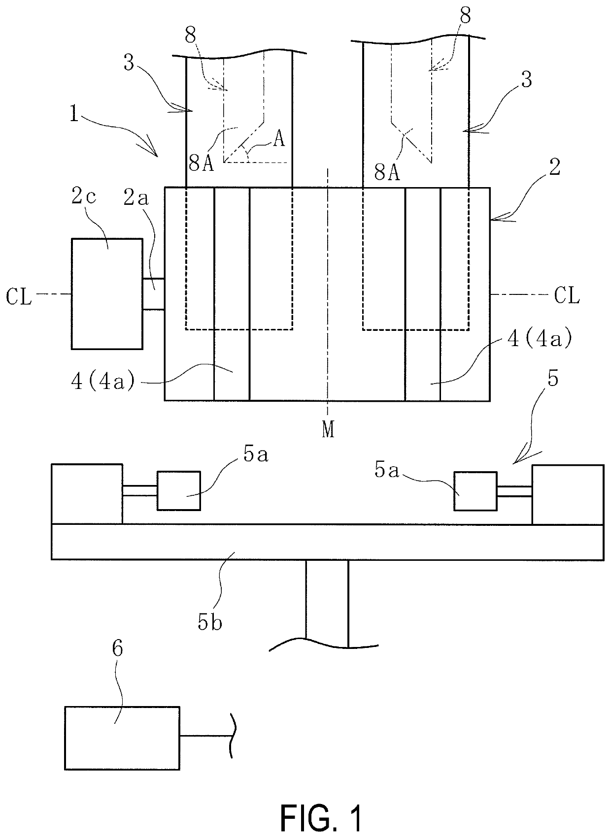 Method of building tire and tire building machine