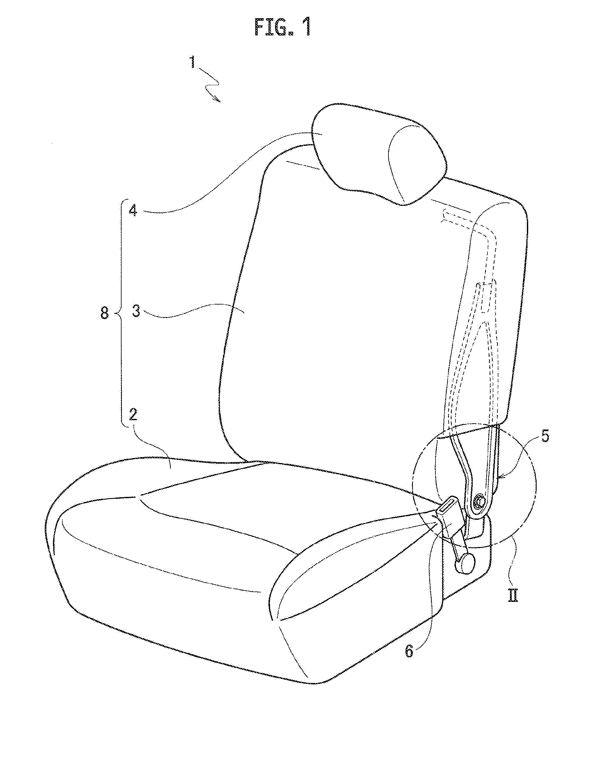 Vehicle seat