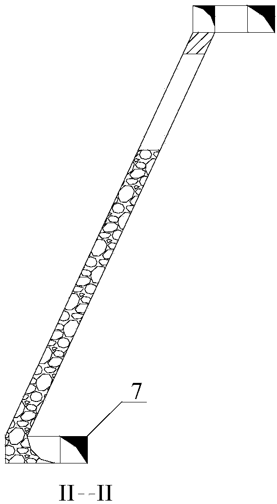 Medium-length hole mining method in multiple blasting free faces of high dipping thin veins