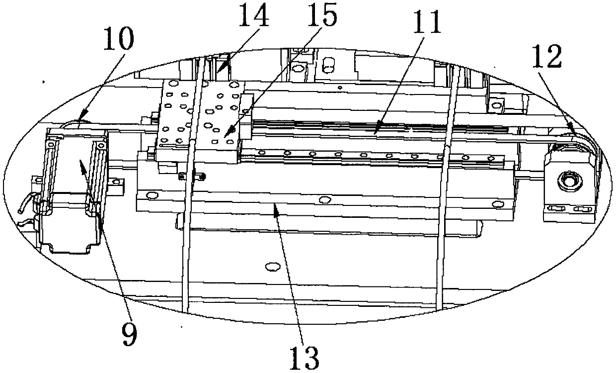 Harness box body assembling machine for split junction boxes