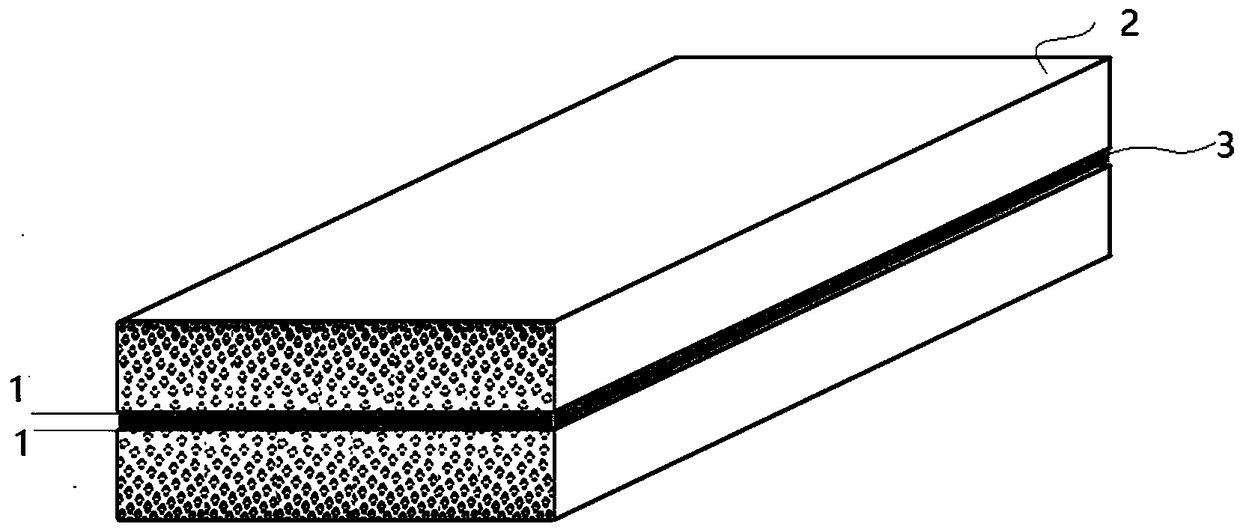 Method for improving weather resistance and mechanical property of bamboo plywood