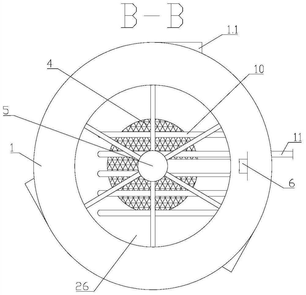 Solid-containing wastewater separation device and solid-containing wastewater separation control method