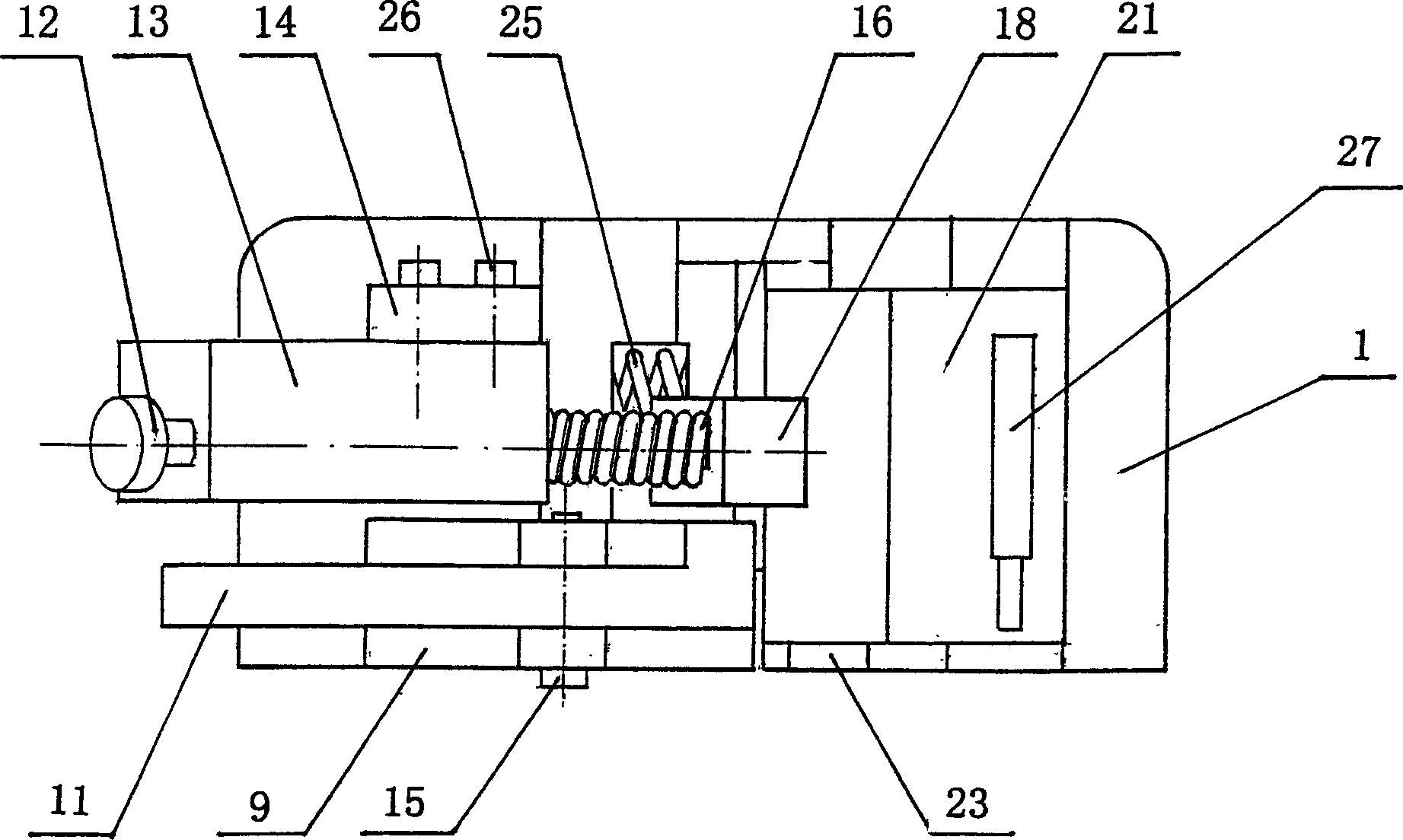 Special working device for automatic cold-forging forming machine