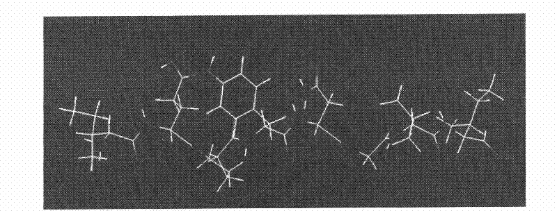 Mouse HCV (hepatitis C virus) polypeptide epitope combined with MHC-I molecule and application thereof