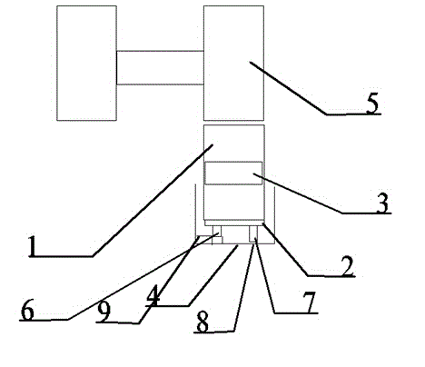 Novel low-building type rollover-prevention device of under-hung crane