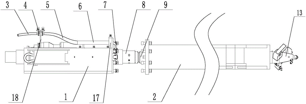 Self-lubricating water and gas injection method and structure of rotary excavation equipment